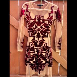 For Love and Lemons Vienna Mini dress XS